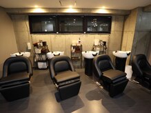 ビューティーガレージ カワゴエ(Beauty Garage Kawagoe)の雰囲気（フルフラットで心地良いシャンプーブース）