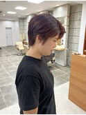 襟足ぎりぎり短めのハンサムショートカット 里見美穂