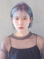 アルバム 銀座(ALBUM GINZA)&nbsp;透明感カラー小顔ネビージュピンクヘアー_ba473261