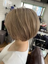ライフ 星田店(Lyfe) 小顔ショートボブルフ_ミルクティーベージュ_59