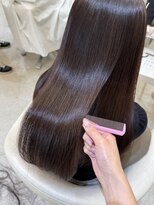 アナ ラーナ(Anna Lanna)&nbsp;うるつやストレート×ピンクブラウン＊森本ひろか＊