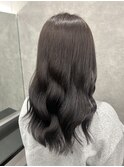 ダークグレージュダブルカラーブルーブラック成増