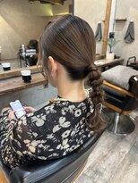 マスカリ(muscali)&nbsp;星華,ボブルフ,ネビージュ,小顔,ヘアアレンジ