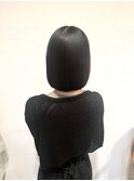 酸性ストレートボブ