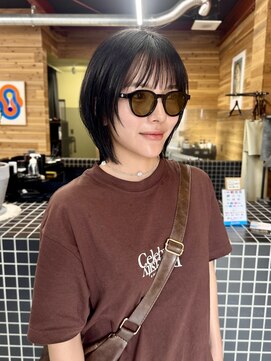 ラロ(raro) 収まりのばっちりのウルフボブ