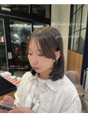 ミディアムレイヤーカット