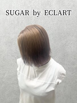 シュガー バイ エクラート 立川南口店(SUGAR by ECLART) 【立川】ボブ/デザインカラー/外ハネボブ/立川南口/髪質改善