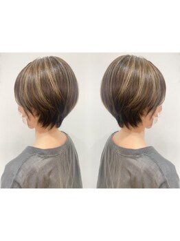 《パサつき/ハリコシ/カラー後の臭いが気になる方に》nownだけの無害化カラ-導入!高濃度水素カラー＆TRも◎