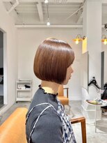 ジュベ 別府店(juve.) 別府ショートボブ顔まわりレイヤーカット髪質改善カラー30代