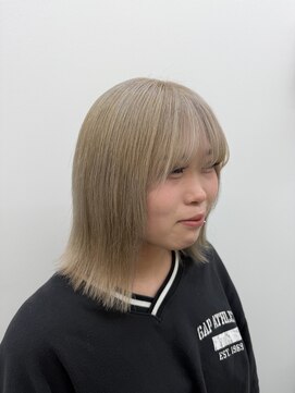 アニー 松戸(ANNI) クラゲヘアー/小顔に見せるヘア/ココアベージュ/松戸駅