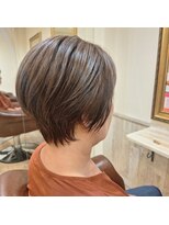 ヘアーズ ロッソ(hair's ROSSO)&nbsp;大人ショート×ナチュラル艶ブラウン