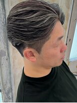 サンティエ 中央駅店(scintiller)&nbsp;メンズ/ブリーチ/ダブルカラー/白髪ぼかしハイライト