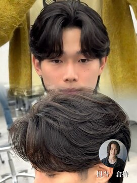 オーバル バイ アピッシュ(OVARL by apish) パーマ落とし曲がる縮毛矯正縮毛矯正失敗原宿メンズパーマ