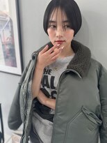 フッズ(HOODS)&nbsp;ニュアンスショートヘア　シースルーバング