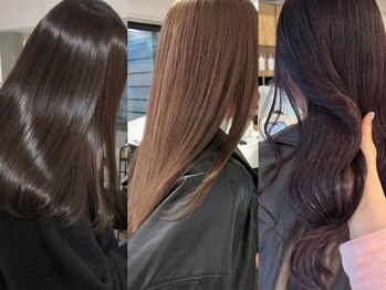 エヌ 河原町(enu)の写真/ナチュラルに+αのデザインを◇ブリーチ有・無でもそれぞれ楽しめる似合うカラーをご提案します*