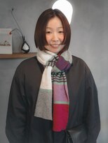 サニー(Sany) ステップカットが印象的な顔わまりデザインボブ