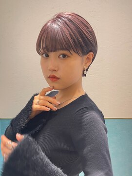ロンド レイ 立川(Lond Ray) ハンサムショート/丸みショートボブ/20代30代40代50代/顔周り
