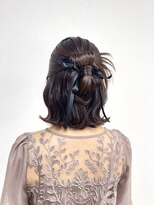ヒュミ(hymy)&nbsp;結婚式参列に♪/お呼ばれヘア/おとなっぽヘア/ボブ/カチモリ