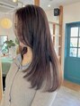 ディッセンバー 伊勢崎(December) ワンカラーで暗めでも自然光で透けて可愛いグレージュ◎