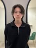 ［men's］カット＋カラー＋眉カット＋トリートメント