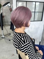 クラシカ(classika)&nbsp;ピンクラベンダー×立体感ショート♪