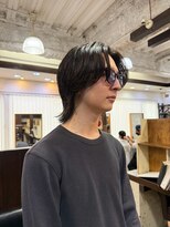 ヒップスリンク(Hip's Lnk)&nbsp;メンズボブウルフメンズミディアムメンズロングワックスなし