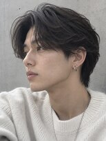 オグジュアリー 表参道(aux.) カルマヘア韓国風コンマヘア ツーブロックショートセンター分け