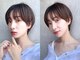 シシ 大宮(She 2.)の写真/ショートこそ顔周りが重要♪骨格に合わせた繊細なカットで、どこから見ても小顔映えする美フォルムに◎