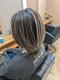 ウル ヘアデザイン (URU hair design)の写真/上品な髪色へ。バレイヤージュで白髪ぼかし、ハイライトの技術が光るサロン♪