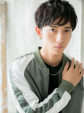 モッズヘア メン 上尾東口店(mod's hair men) ≪mod's men≫重めｘカーリー◎ニュアンスマッシュショートb