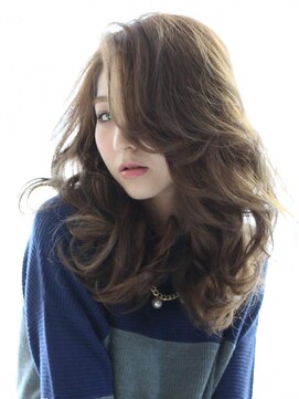 アリュールヘアー ヴィヴィ(ALLURE hair vivi) ミントアッシュ×ゆるふわカール×ロング