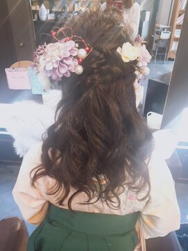 ダッチェス(DUCHESS) 【DUCHESS】卒業式・成人式ハーフアップ