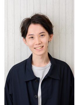 ヘアーサロン キー(Key) 黒髪爽やかアップバング♪くせ毛風パーマのモテショートスタイル