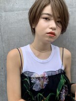 メイクス 表参道(MAKE'S omotesando)&nbsp;【堀口】ハンサムショート/ペールベージュ/前髪/イメチェン