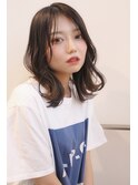 アッシュベージュレイヤー【56hair 戸越銀座】