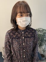 トレス(TRESS)&nbsp;外ハネボブ　レイヤーボブ　マロンベージュ