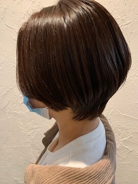 ソレイユ シンサカエ(SOLEIL SHINSAKAE) 楽ちん♪ショートボブ×ショコラブラウン☆