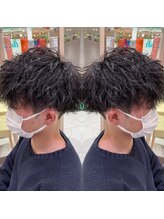 アッシュ 津田沼(Ash) 重めマッシュ＆波打ちパーマ