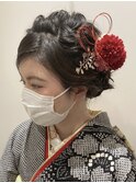 【ツヤ感が命！】和装アップ