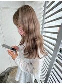 髪質改善＊艶髪ベージュ＊くびれヘア【Zina 札幌】