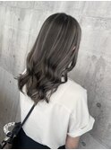グレージュ×ハイライト M