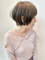 ステア ケース(stair case)&nbsp;大人かわいい前上がりマッシュショートボブ20代30代髪型