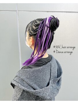 トゥエンティ ファイブ(TWENTY FIVE) ハーフコーンロウ×お団子アレンジ/名定