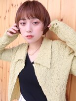 ブゾン(buZon)&nbsp;【buZon ブゾン】マッシュショート×ハニーベージュカラー