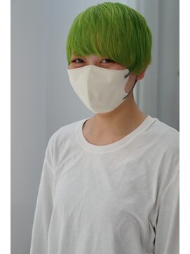 ハイブ 金沢(Hive) ブリーチベリーショートニュアンスカラー