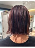 切りっぱなしボブ