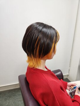 榮(Salon de 榮) インナーカラー×ウルフ