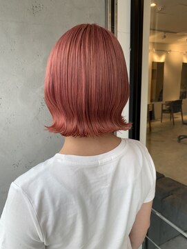 プネル(punel) コーラルピンク/ニュアンスカラー/スモーキーピンク