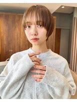 ビュートリアム 南青山(BEAUTRIUM)&nbsp;顔周りレイヤー　マッシュショート　表参道青山