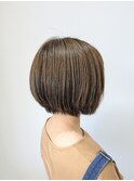 【中村のぞみ】ハイライト×前下がりショート
